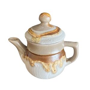 Vintage Laurentian Pottery Tundra Small Glazed Small Teapot Canada